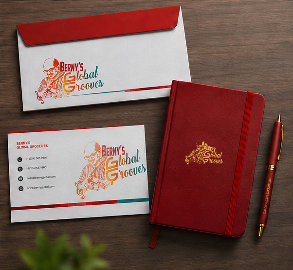 Berny's Global Grooves Branding Cards